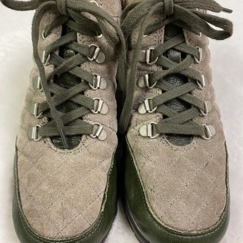 Aerosoles First Plan Suede Leather Wedge Ankle Boots,‎ size 7
